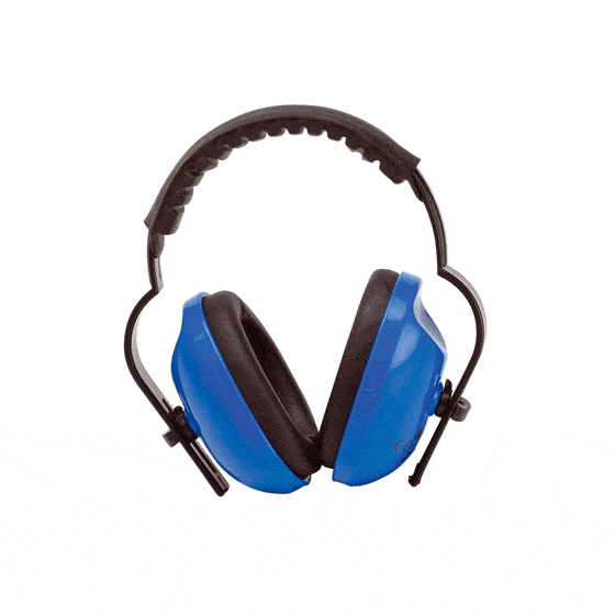 Universal headphones from Medop, adjustable in height and very flexible. Perfect complement to workplace protection against damaging hearing risks. SNR 27 dB